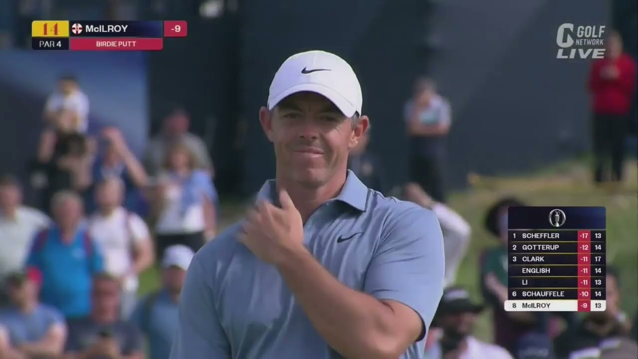 ローリー・マキロイ | 2025全英オープンゴルフ選手権 最終日