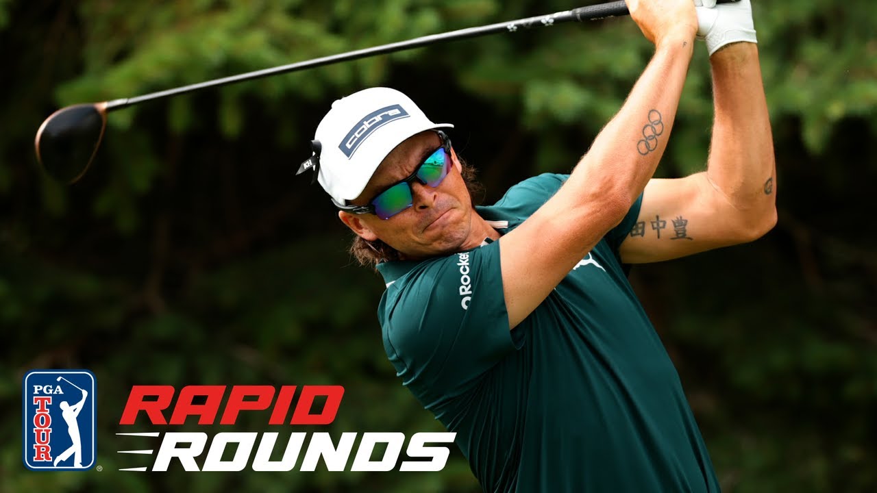Every Shot from Rickie Fowler's 65 | Round 1 at 3M Open | Rapid Rounds