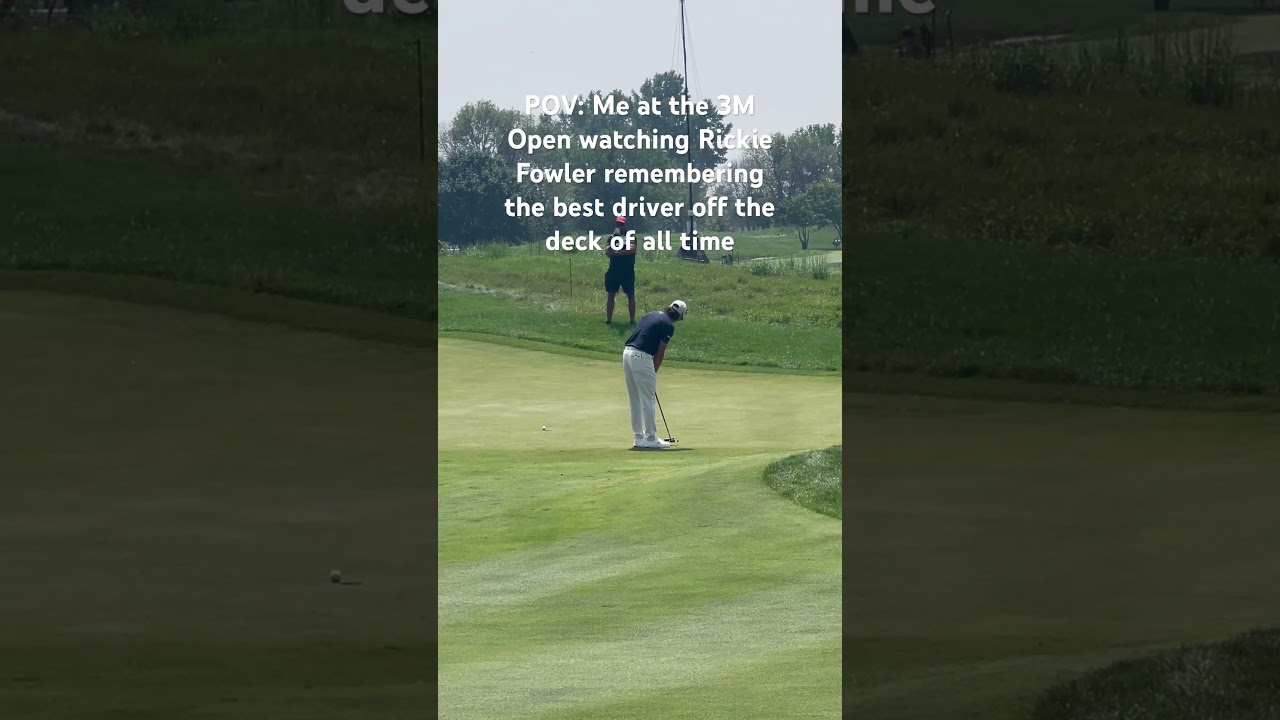 Best DOD of all time? #rickiefowler #3mopen #pga #pgatour #golf #fyp