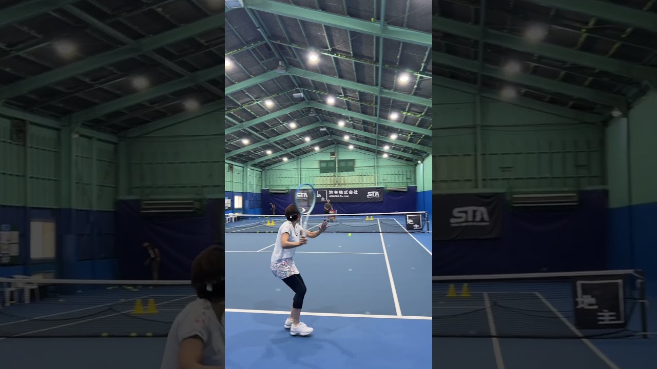 【杉山愛】元世界1位のフォアハンド#shorts