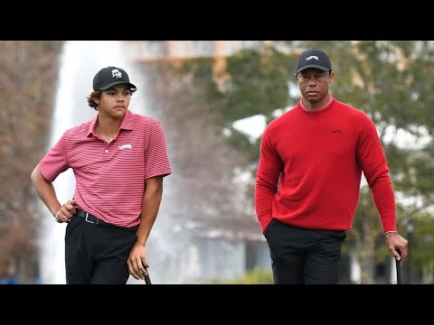 Charlie Woods Refuses to Take Break After Dad Tiger Woods Witnessed His Crushing Loss at Junior Ch..