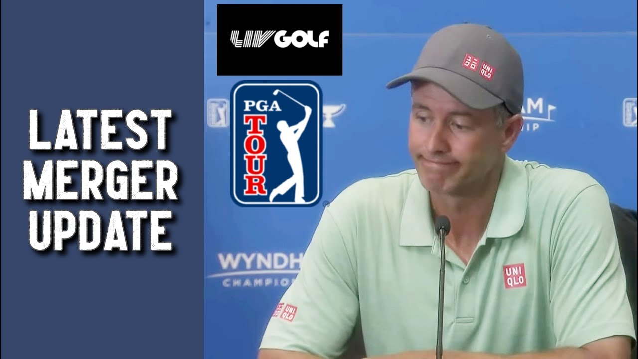 アダム・スコットがPGAとLIVの合併に関する最新情報を語る：「息を止めないで！」