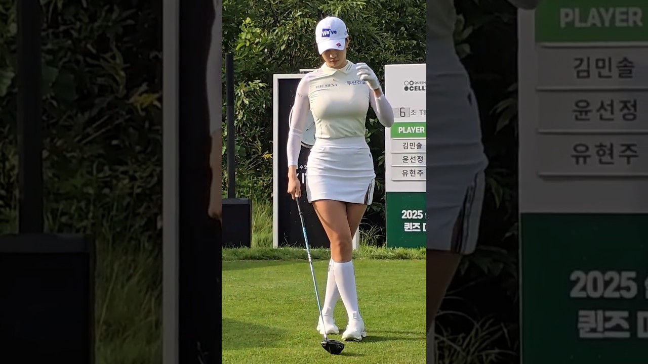 인간이 만들어낸 AI가 스윙해도 이정도로 예쁠 수가 있을까?.유현주 프로 스윙.#유현주#골프#KLPGA#스윙#미녀#골퍼#한국_여행사랑TV