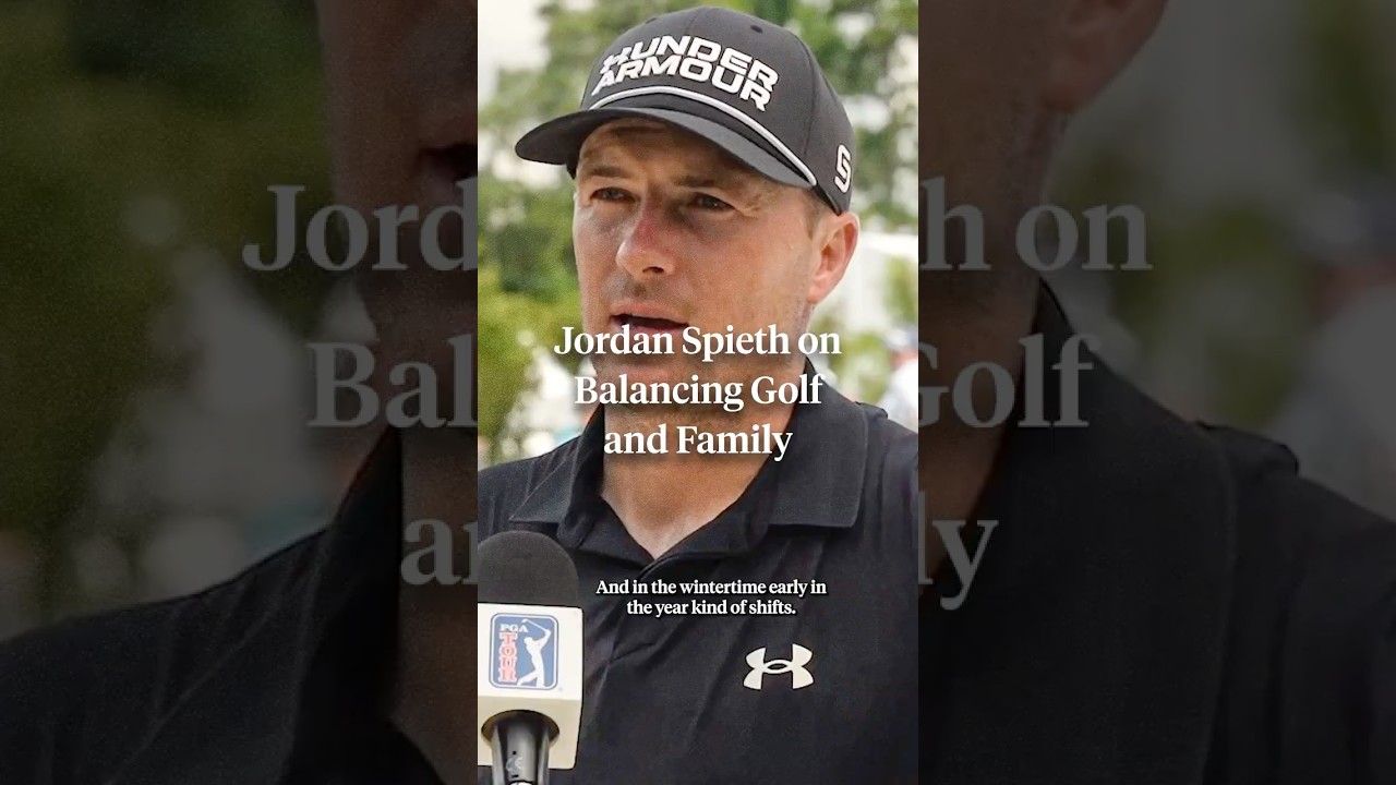Jordan Spieth on how his professional life has changed since becoming a father.