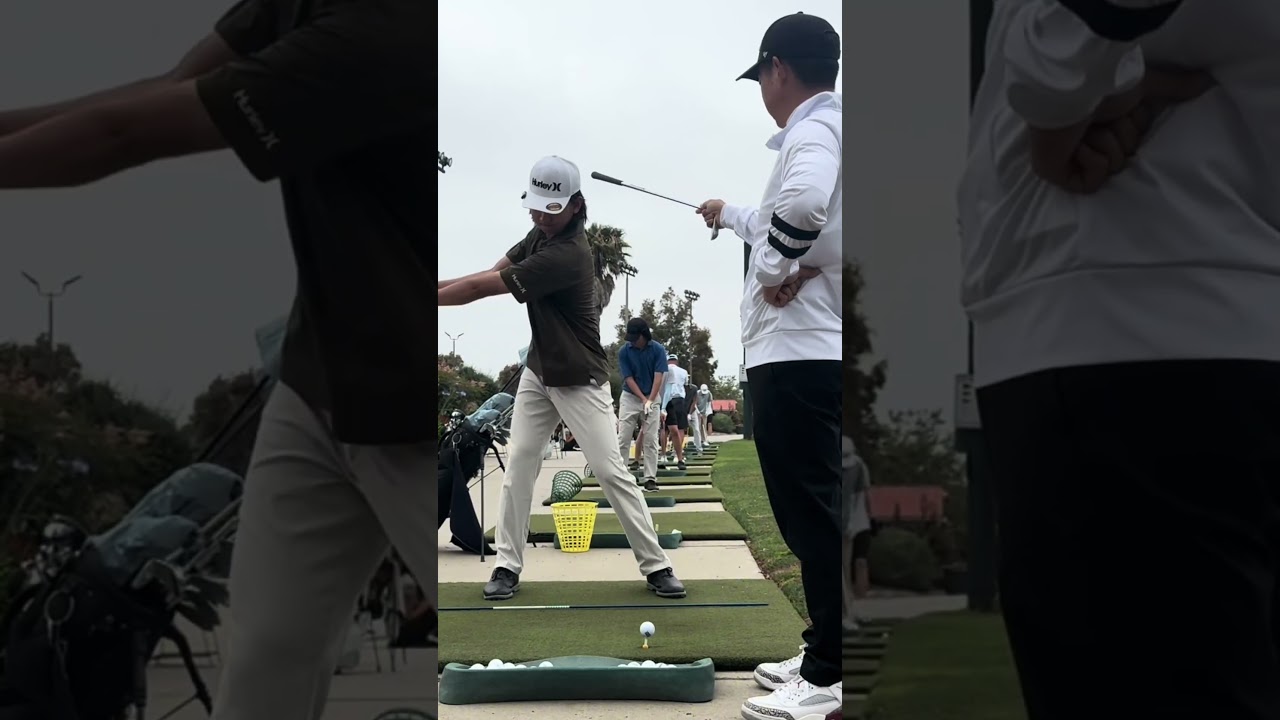 【ドライバーレッスン】ビハインド・ザ・ボールが飛距離を変える！#ゴルフレッスン #ドライバーショット  #飛距離アップ  #ドライバーレッスン #ゴルフ上達 #youtubeshorts