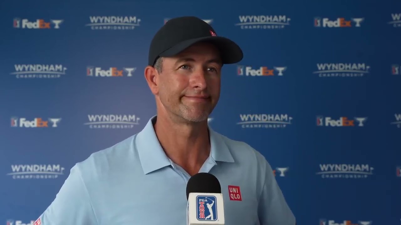 Adam Scott: ‘Feels Like I'm a Rookie Again’ | Thursday at Wyndham Championship