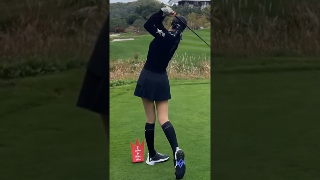 35세.3승.13억의 미녀골퍼 안신애프로 티샷_줌인스포츠TV #한국#대한민국#여자#프로#선수#KLPGA#미녀#미인#골퍼#골프#드라이버#슬로우모션#티샷#스윙#레슨
