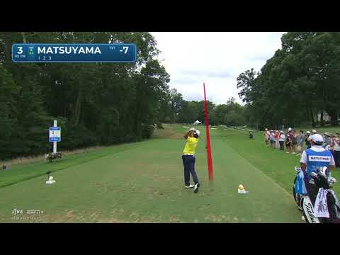 松山英樹、15番パー3で約1.5mにつけバーディ　ウィンダム選手権 最終日