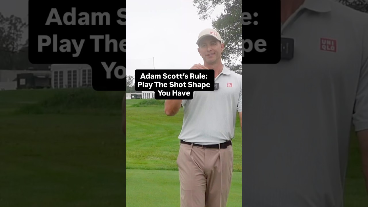 Title Adam Scott: Play The Shot You’ve Got #golftips #golfswing #adamscott