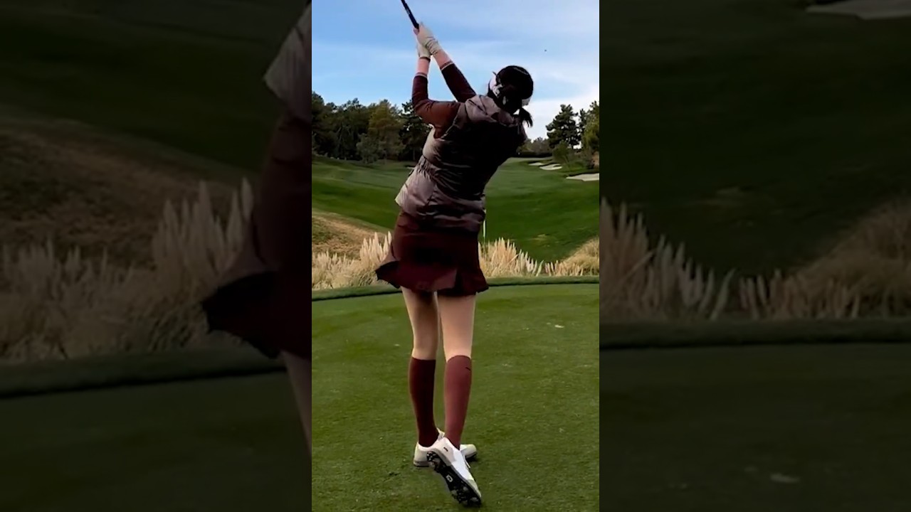 아빠 때문에 은퇴 선언한 미녀골퍼 안신애프로_줌인스포츠TV #한국#대한민국#여자#프로#선수#KLPGA#미녀#미인#골퍼#골프#드라이버#슬로우모션#티샷#스윙#레슨