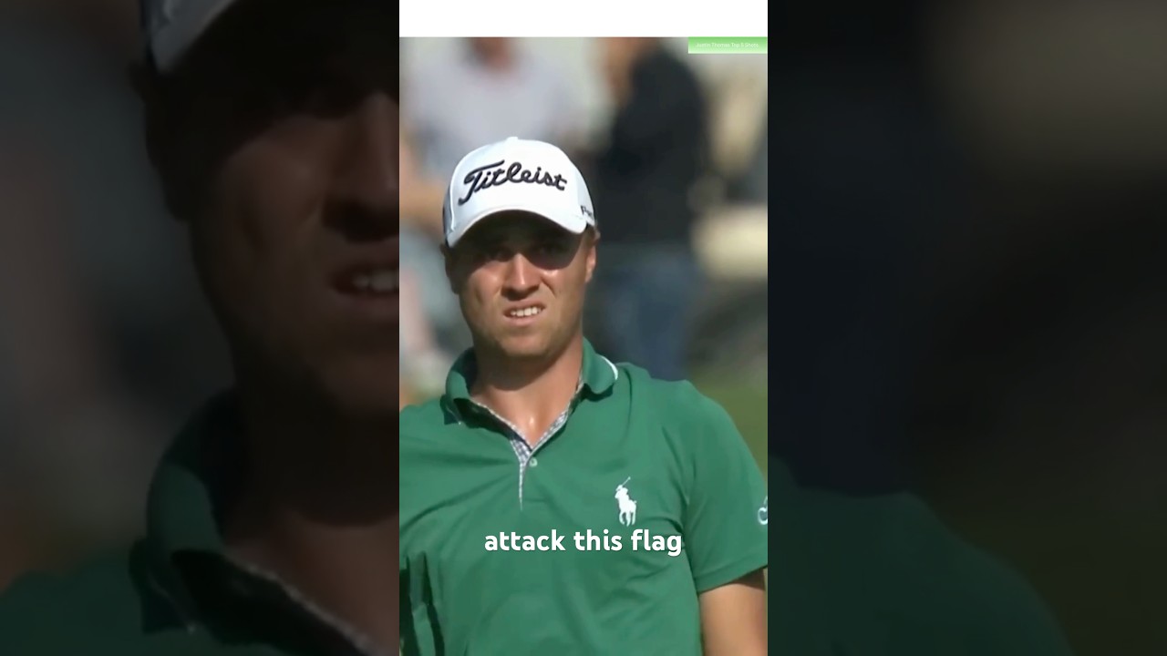 Best 5 Golf Shots from Justin Thomas’s Career!!!! #golf #pga #highlights #shorts