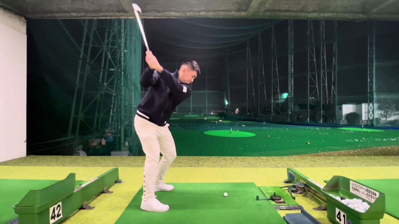 【ゴルフ勉強回5】月イチゴルファーがツアープロ小斎平優和君に一般営業の練習場で教えてもらったら！