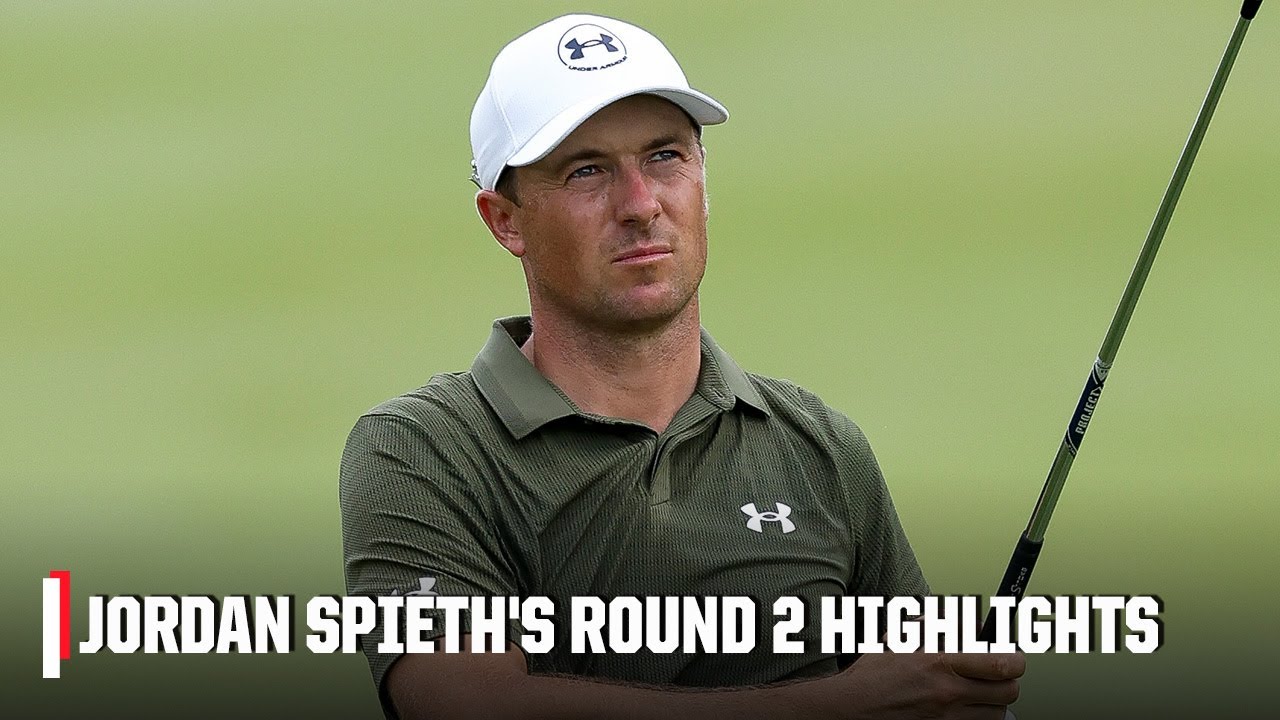 ジョーダン・スピースのフェデックス・セントジュード選手権第2ラウンドハイライト⛳️ | ESPNゴルフ