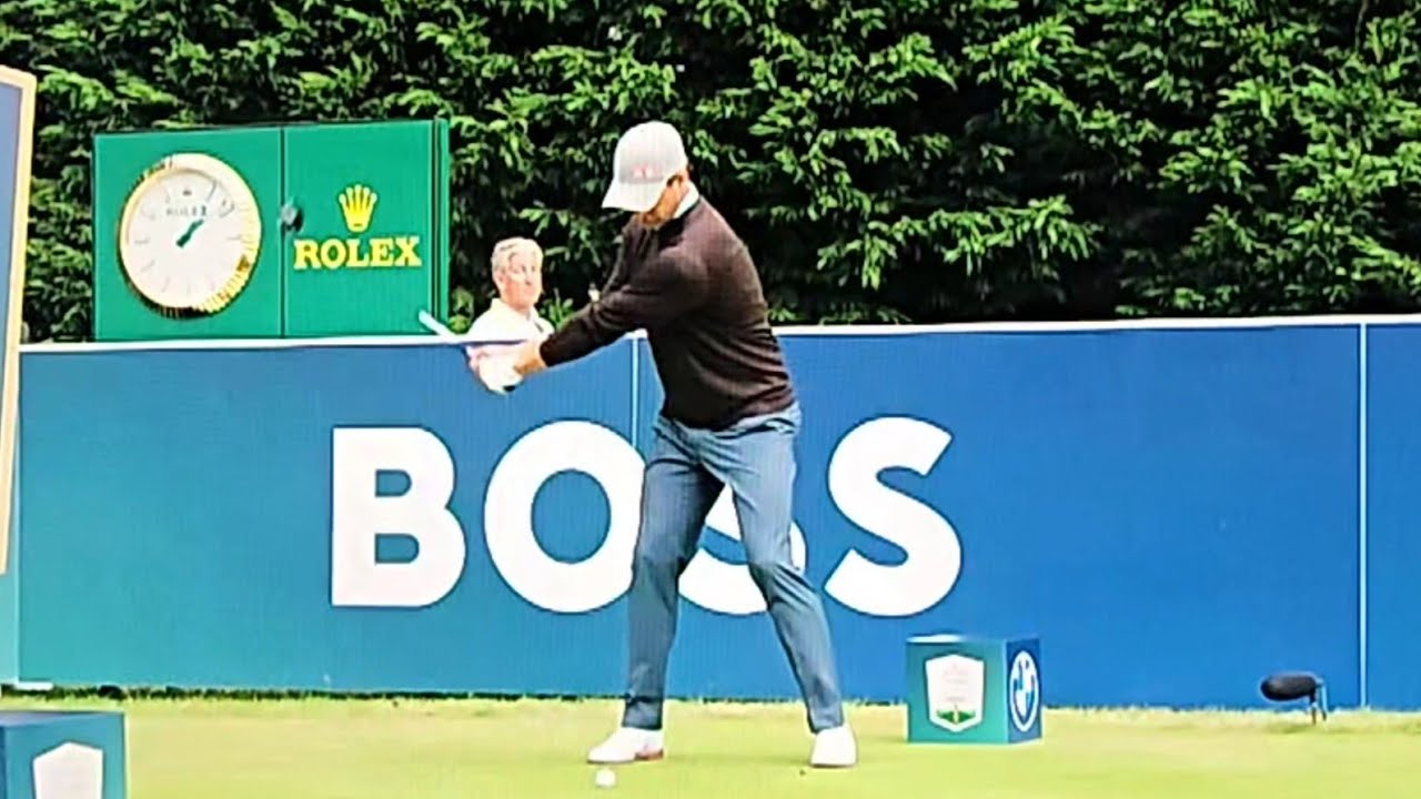 Adam Scott Golf Swing in Slow-Mo,  "Classic Foam"