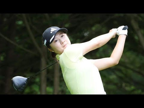 北海道meijiカップ第2日　森田遥が首位発進　山下美夢有は凱旋試合で12位スタート