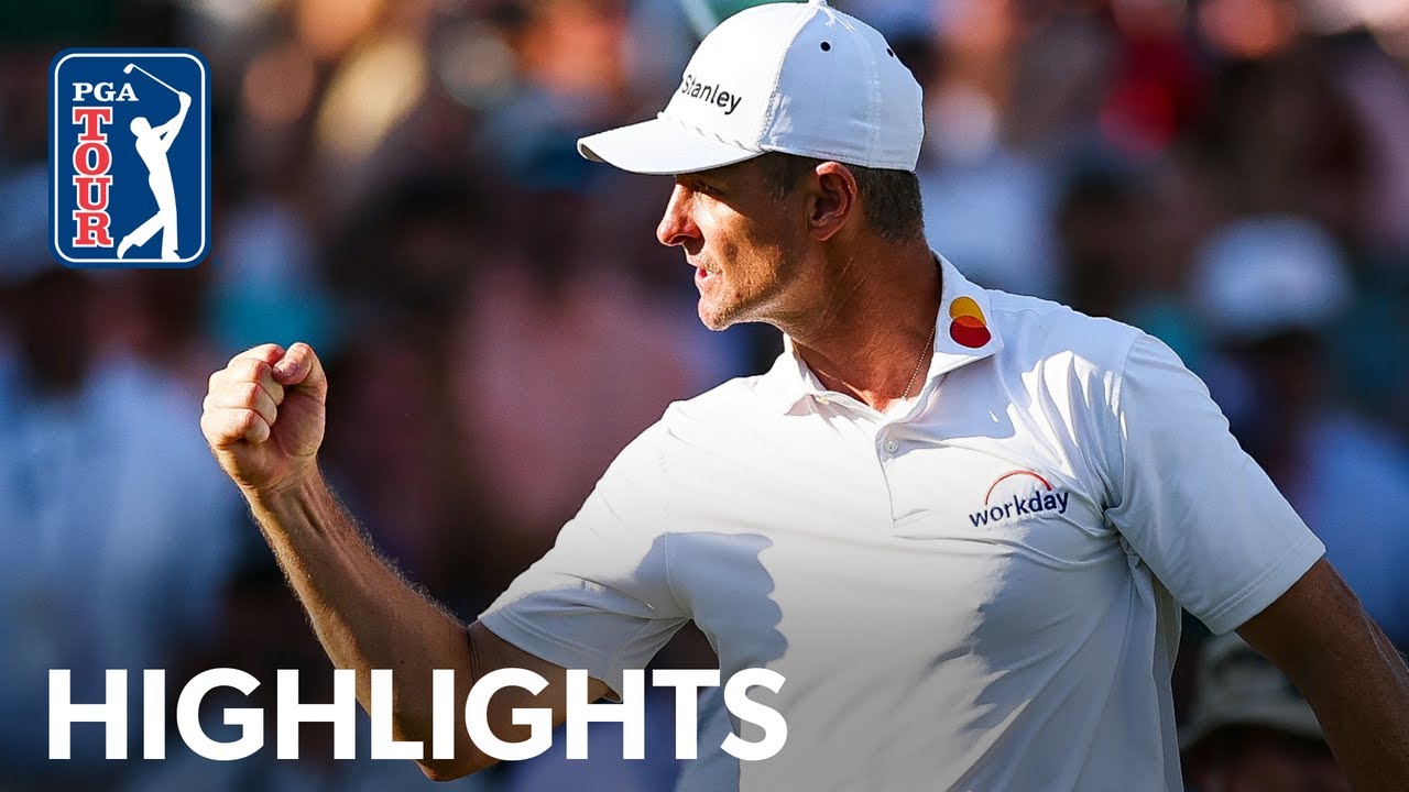 Justin Rose VICTORIOUS in playoff at age 45 | Round 4 | FedEx St. Jude | 2025