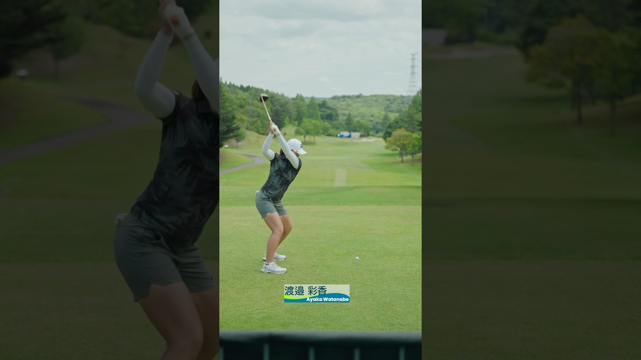 【静寂の中で響く音】21選手ティーショット | 明治安田レディスゴルフトーナメント - Round2