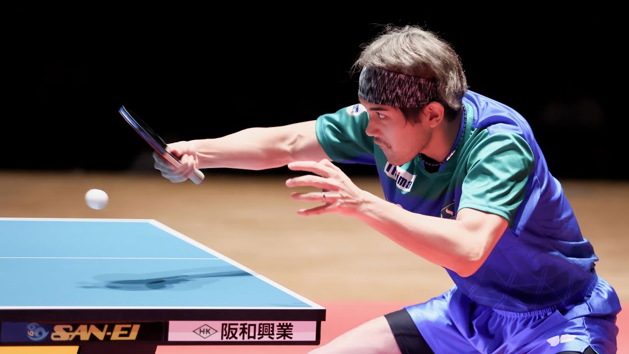 吉村和弘 スーパープレー＆ヒーローインタビュー 静岡ジェード vs 木下マイスター東京 ノジマTリーグ2024-2025 2024年11月2日 三島市民文化会館【卓球 Tリーグ公式】