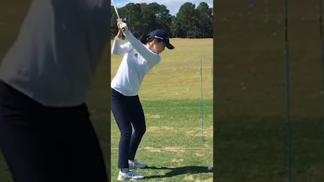 안신애프로 아이언샷.과연 붙였을까?_줌인스포츠TV #한국#대한민국#여자#프로#선수#KLPGA#미녀#미인#골퍼#골프#드라이버#슬로우모션#티샷#스윙#레슨