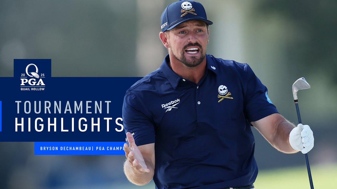 Bryson DeChambeau Extended Tournament Highlights | 2025 PGA Championship
