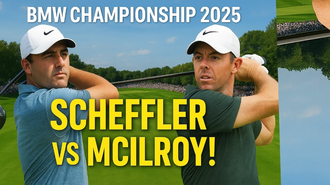Golf update BMW Championship 2025 UPDATE : Scottie Scheffler vs Rory McIlroy in Epic FedEx Cup