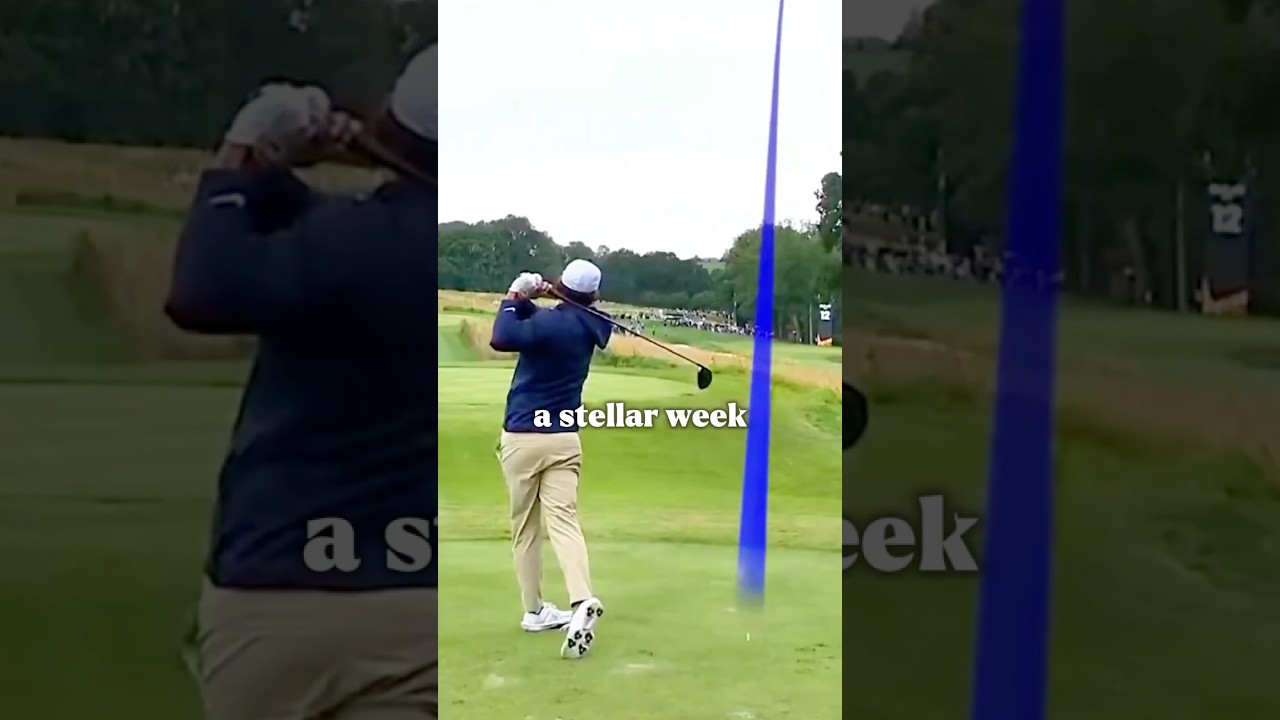 Brooks Koepka’s MONSTER Drive & Clutch Putt for EAGLE! 🦅⛳️