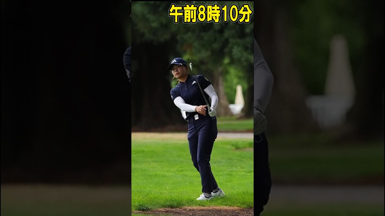 渋野日向子 第3ラウンド午前8時10分発進！早朝ティーオフで上位陣にプレッシャーをかける