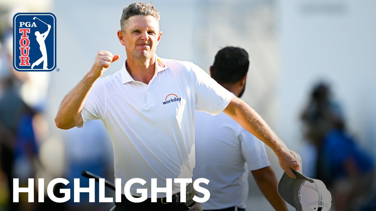 Justin Rose’s winning highlights from all four rounds at FedEx St. Jude | 2025