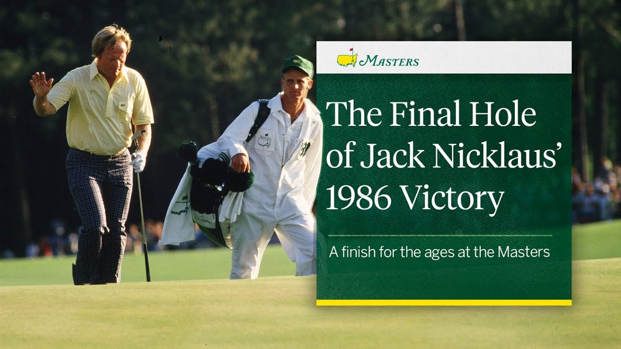 The Final Hole of Jack's Last Masters Victory | 1986 Masters Tournament