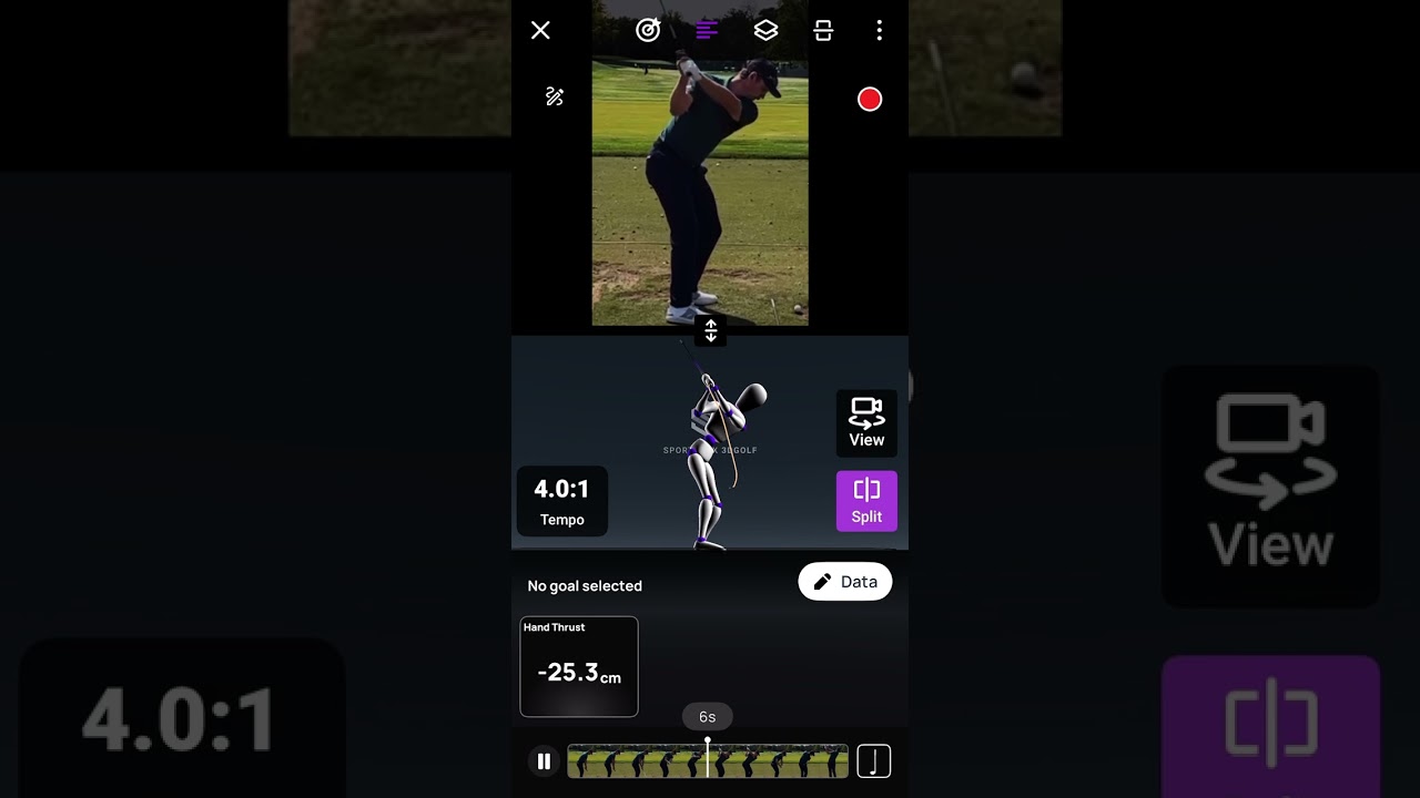 Justin Roseの後方からのアイアンショット