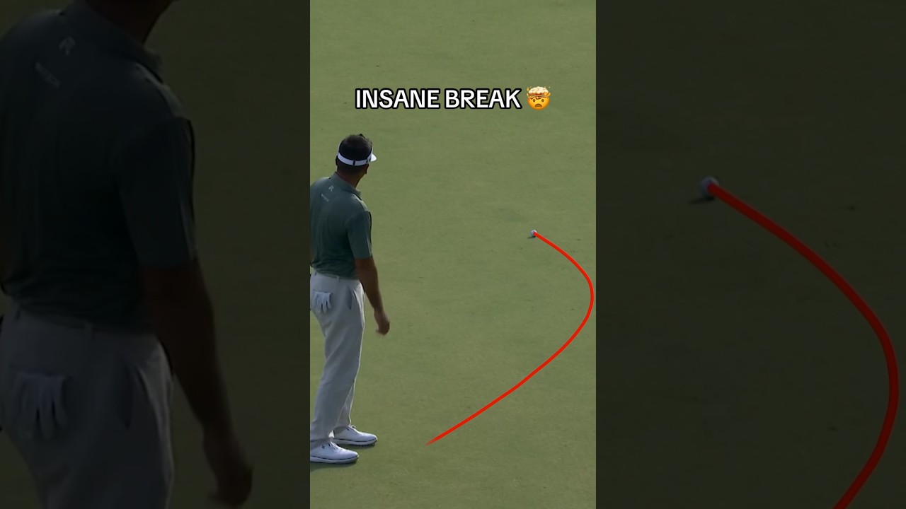 ジェイソン・デイ、BMW選手権で34フィートのパットを劇的ブレイク #shorts #golf #pga