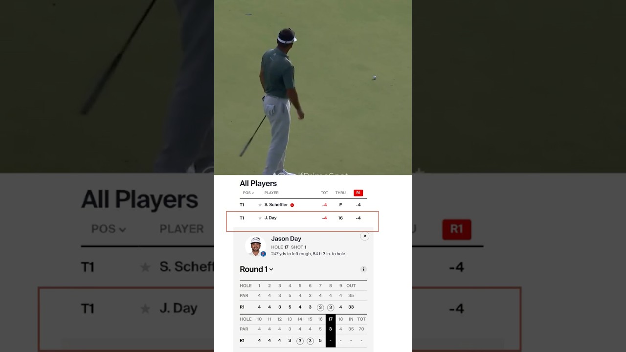 Jason Day’s Insane 34-Foot Birdie Putt | BMW Championship R1