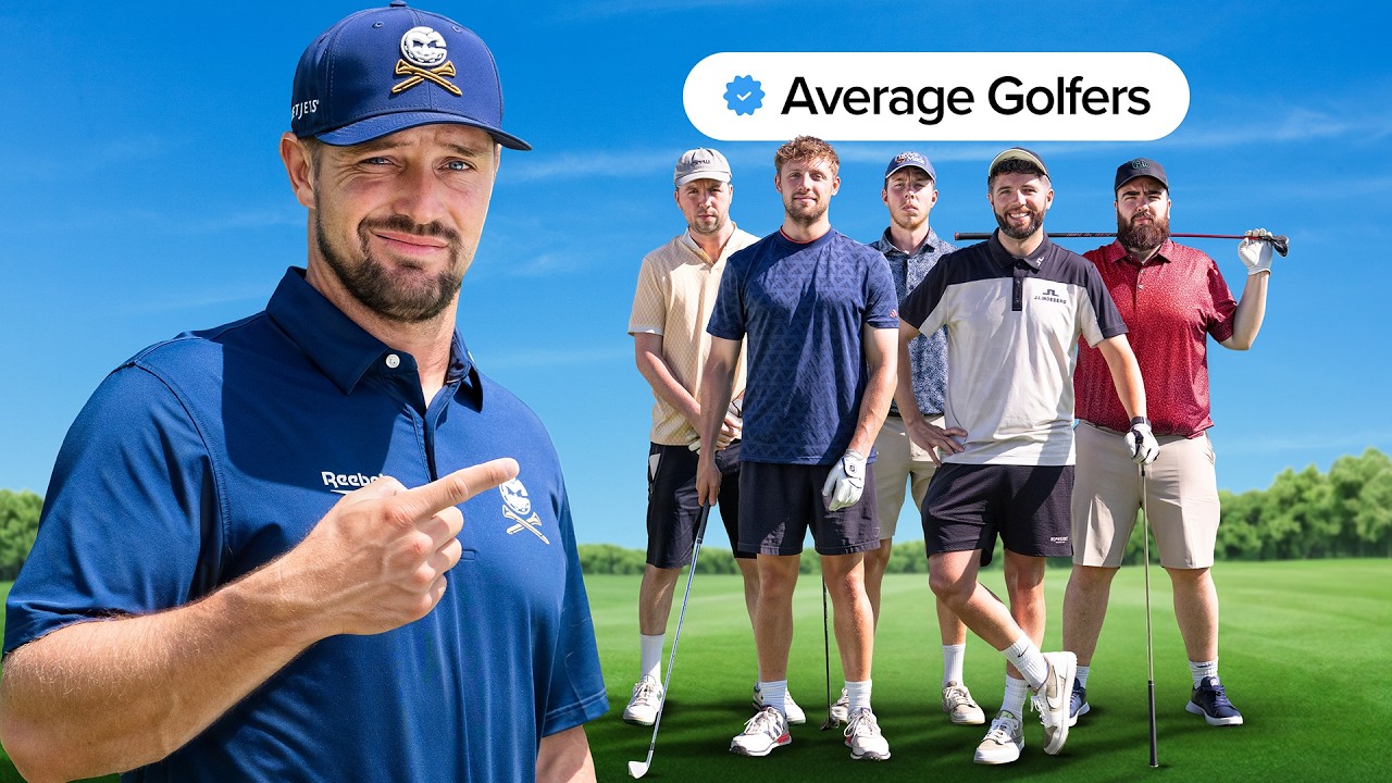 1 Pro vs 5 Average Golfers (Not Even Close)