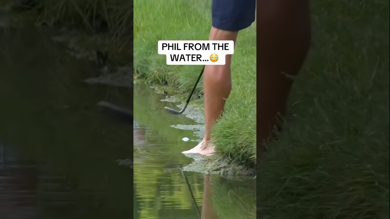 PHIL MICKELSON IS A MADMAN 😱 #golf #LIVGolf