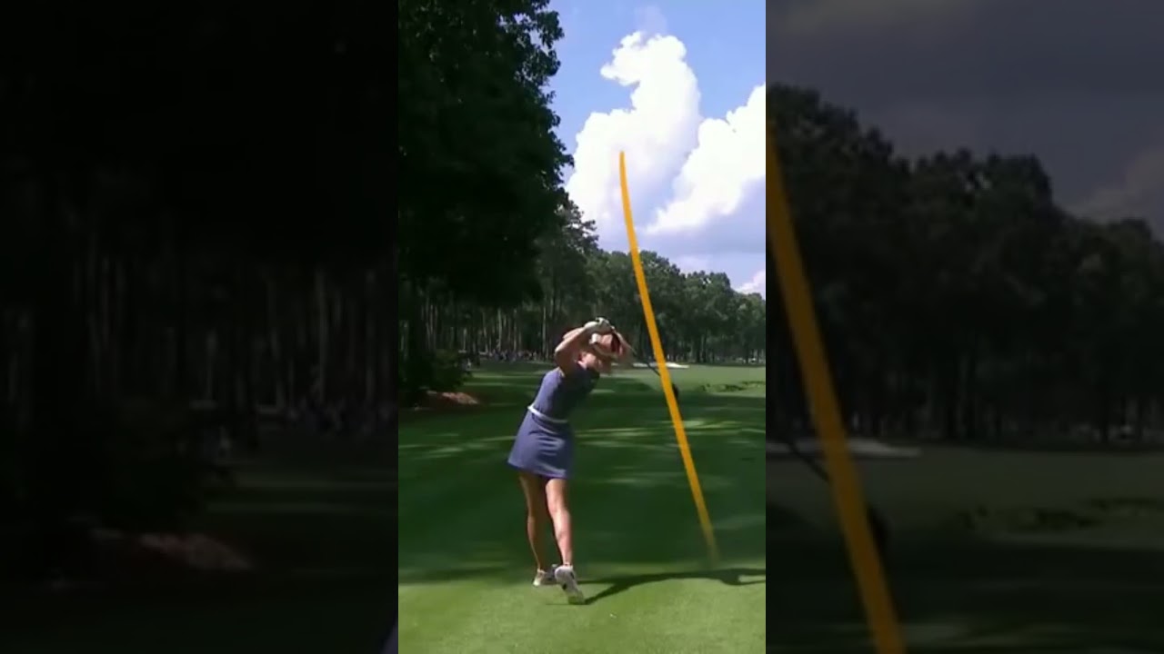 Michelle Wie's Amazing Golf Shots: Incredible Moments! #shorts