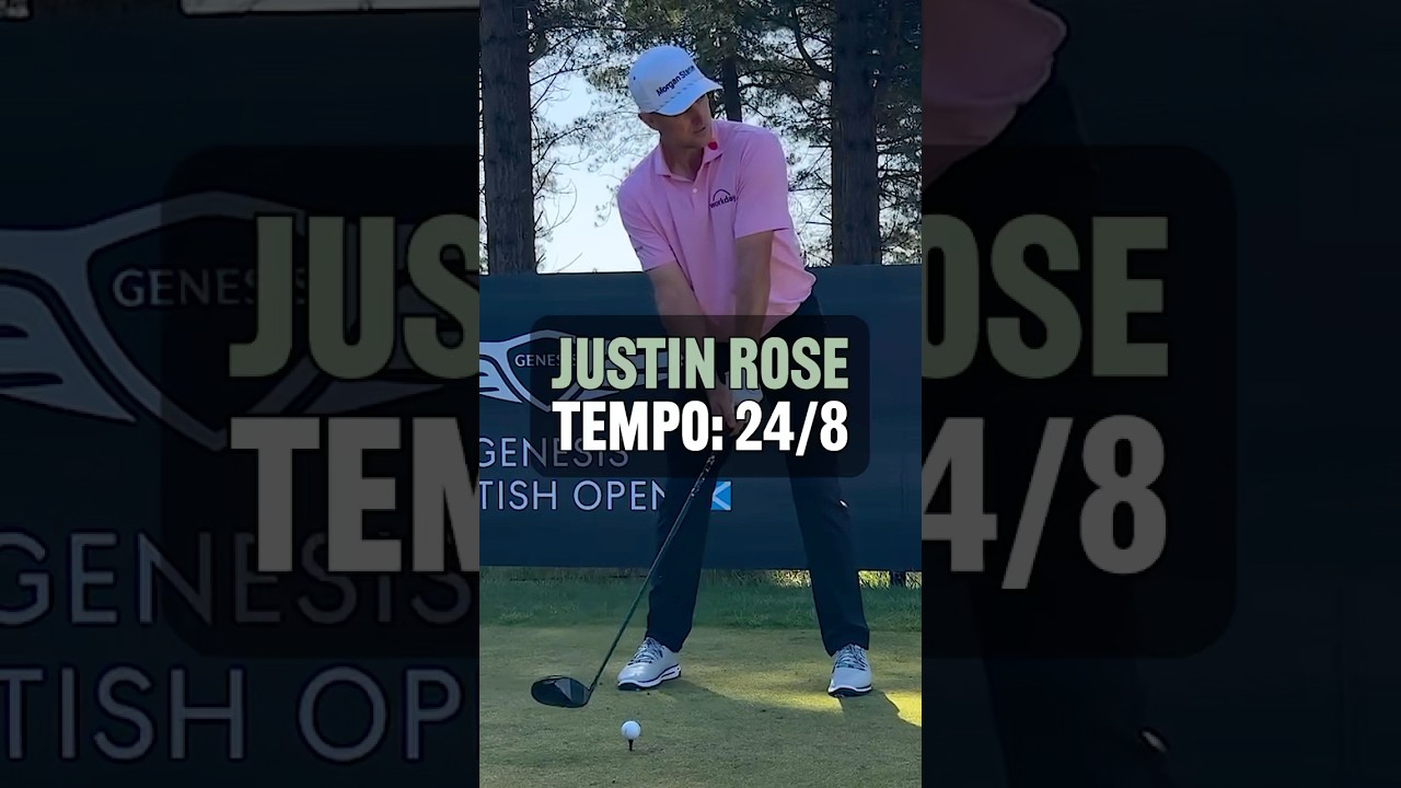 Justin Rose is Tour Tempo and winning tournaments at 45!🔥 #golf