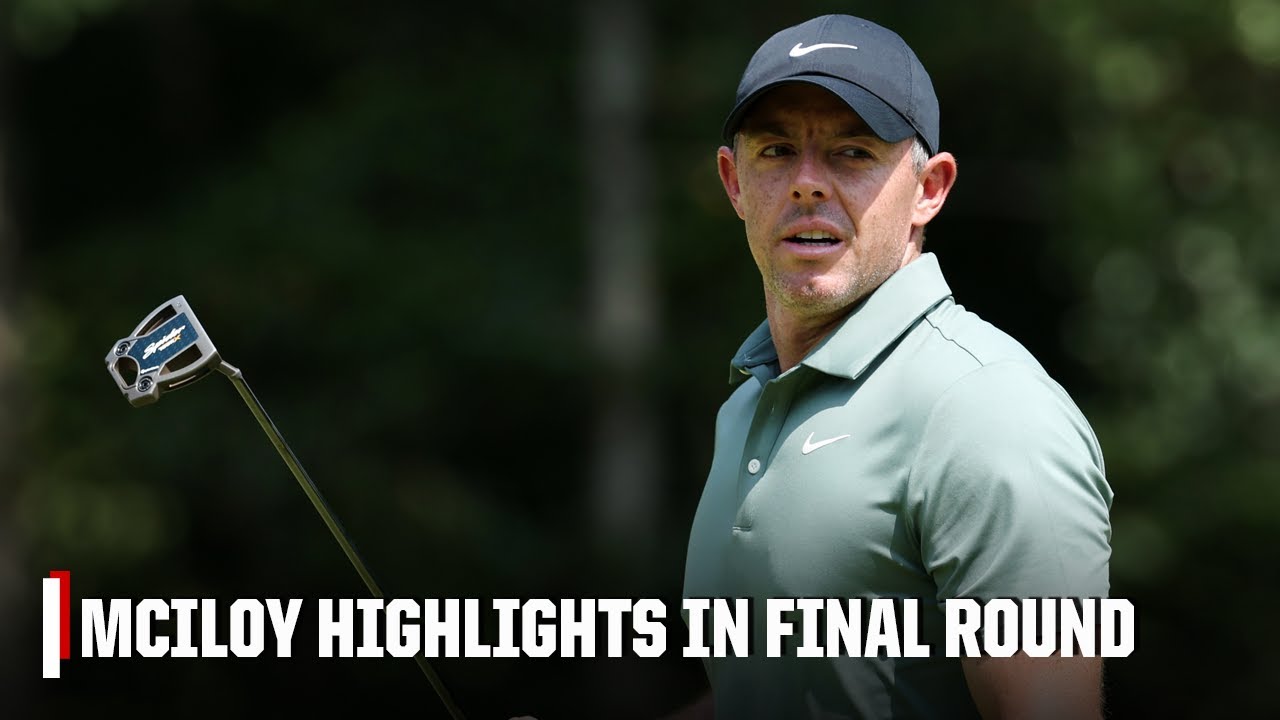 ロリー・マキロイのハイライト🎥 BMW選手権最終ラウンド | Golf on ESPN