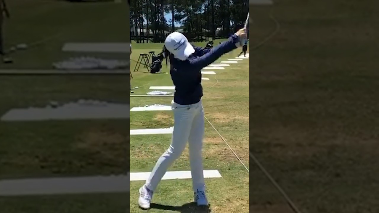 아마추어들도 안신애프로처럼 가끔 구분동작으로 아이언샷 연습 필요_줌인스포츠TV #한국#대한민국#여자#프로#선수#KLPGA#미녀#미인#골퍼#골프#드라이버#슬로우모션#티샷#스윙#레슨