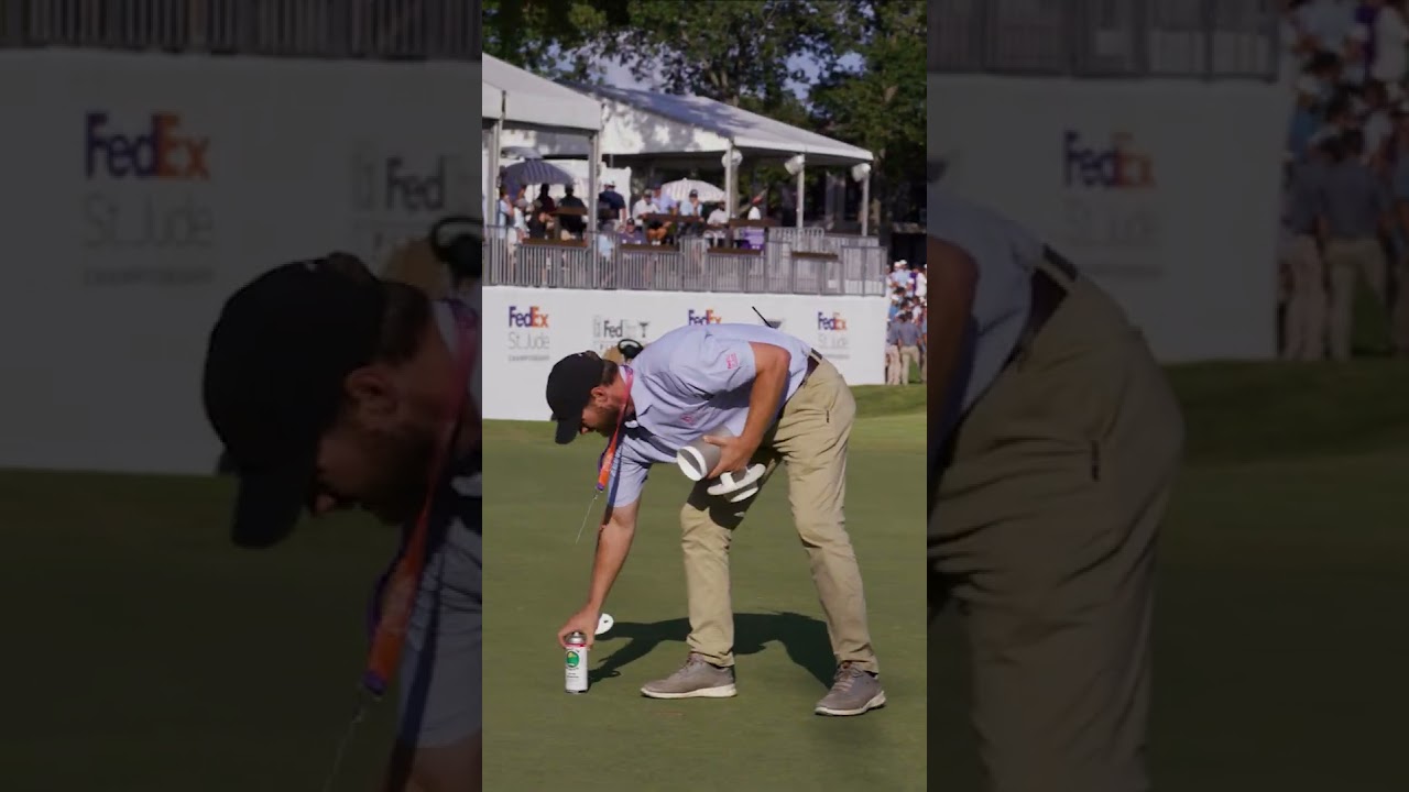 5 minutes to move the 18th hole to a different location for the playoff. Mission accomplished! 😅