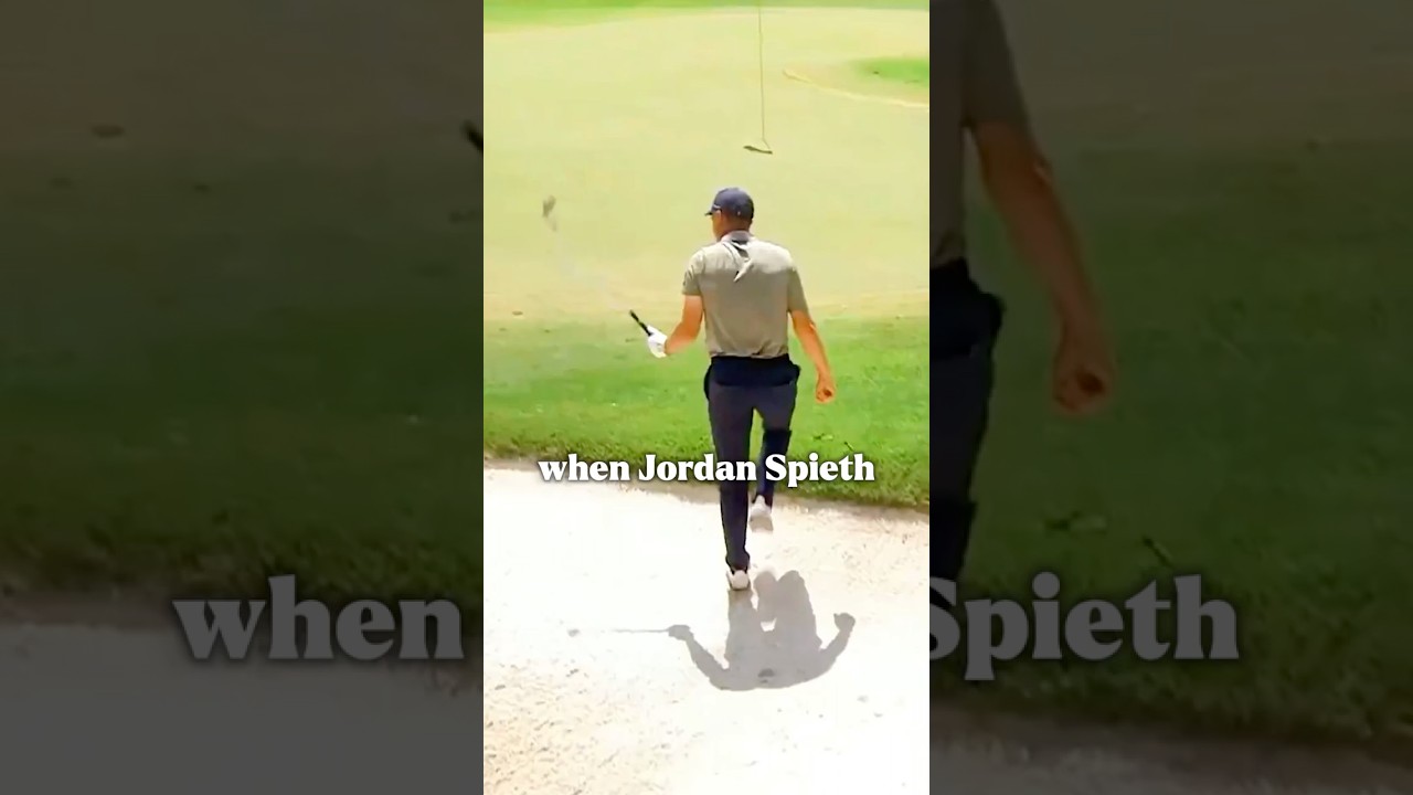 Jordan Spieth's INSANE Golf Save You NEED to See! 🏌🏼‍♂️⛳️