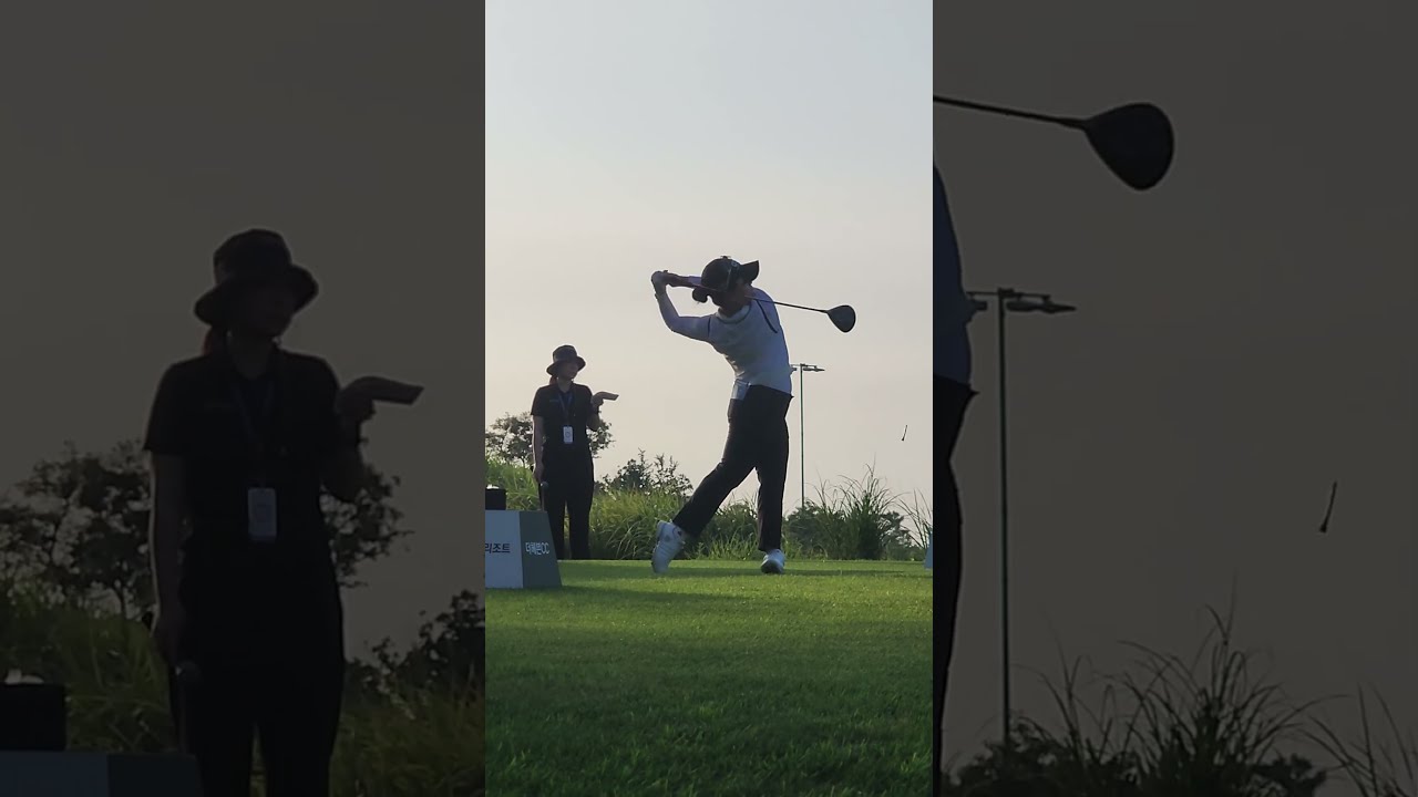 [KLPGA]프로 드라이버스윙 (안지현, 김세은, 안선주)