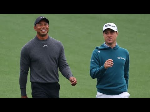 Tiger Woods put Justin Thomas in his place within two minutes at Tour Championship