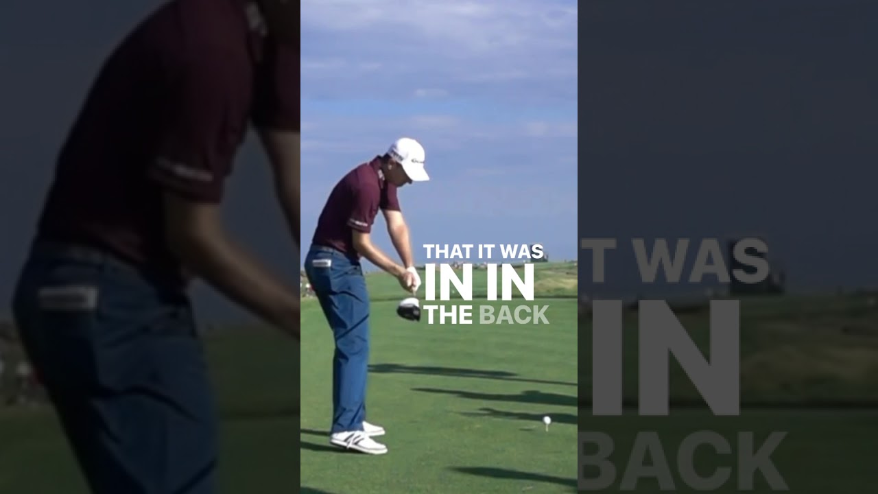 Justin Rose’s Downswing Power Move 🔥 #GolfSwing #GolfTips