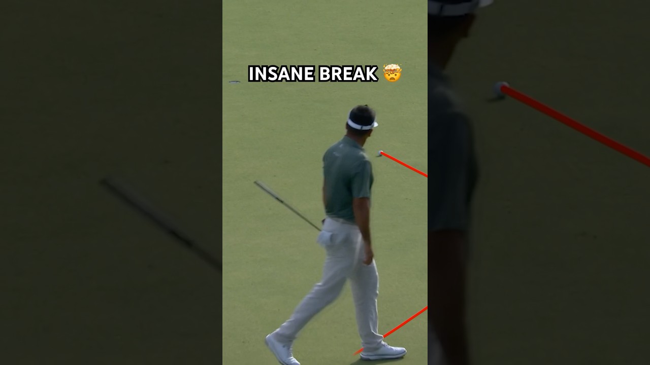 RIDICULOUS putt by Jason Day 😱
