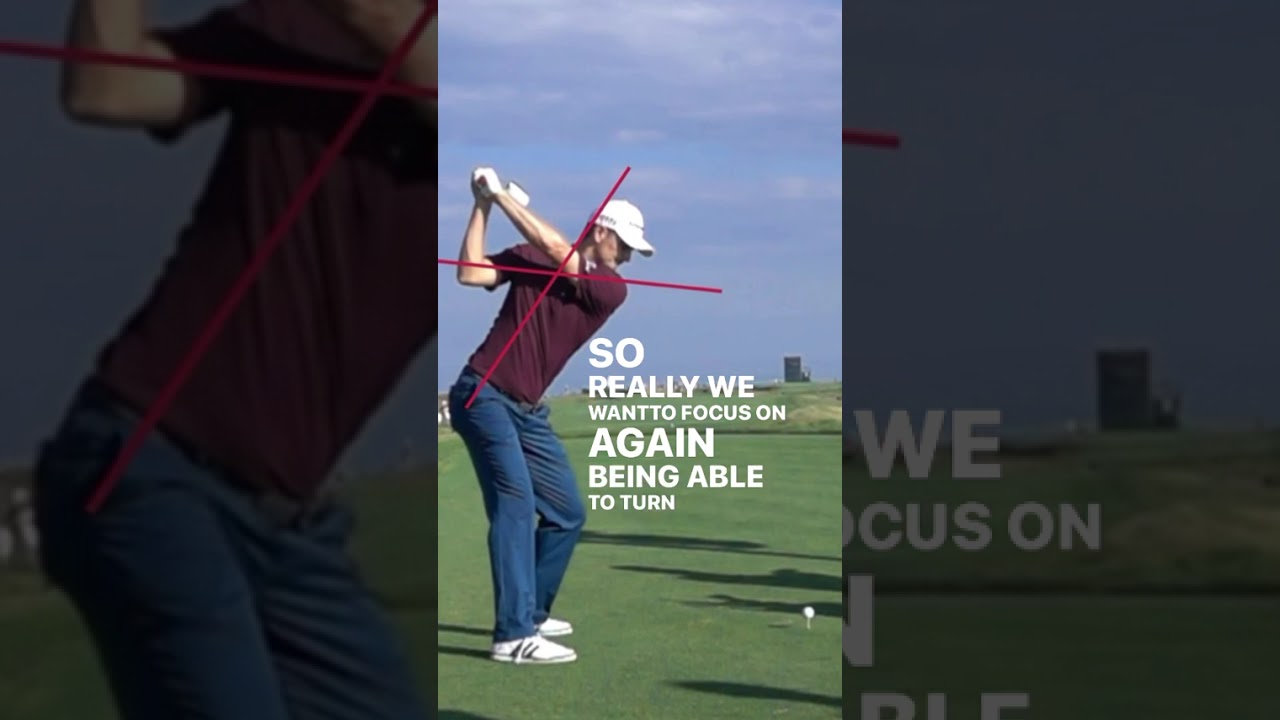 Justin Rose’s Secret Shoulder Tilt ⛳️ #GolfTips #GolfSwing