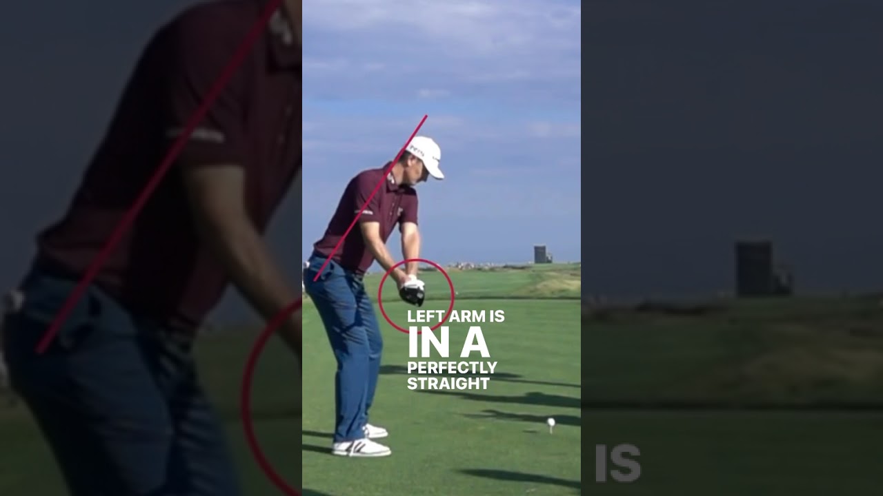 Justin Rose’s Perfect Takeaway Move ⛳️#GolfSwing #GolfTips