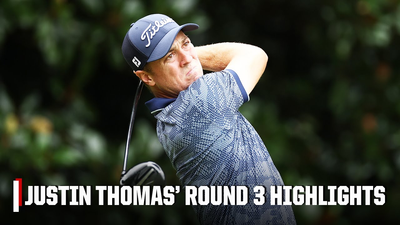 Justin Thomas' Round 3 highlights from the 2025 Tour Championship 🎥 | Golf on ESPN