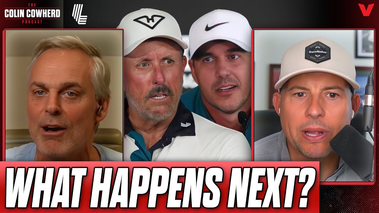 Will Brooks Koepka & Phil Mickelson continue w/ LIV Golf? | Colin Cowherd Podcast