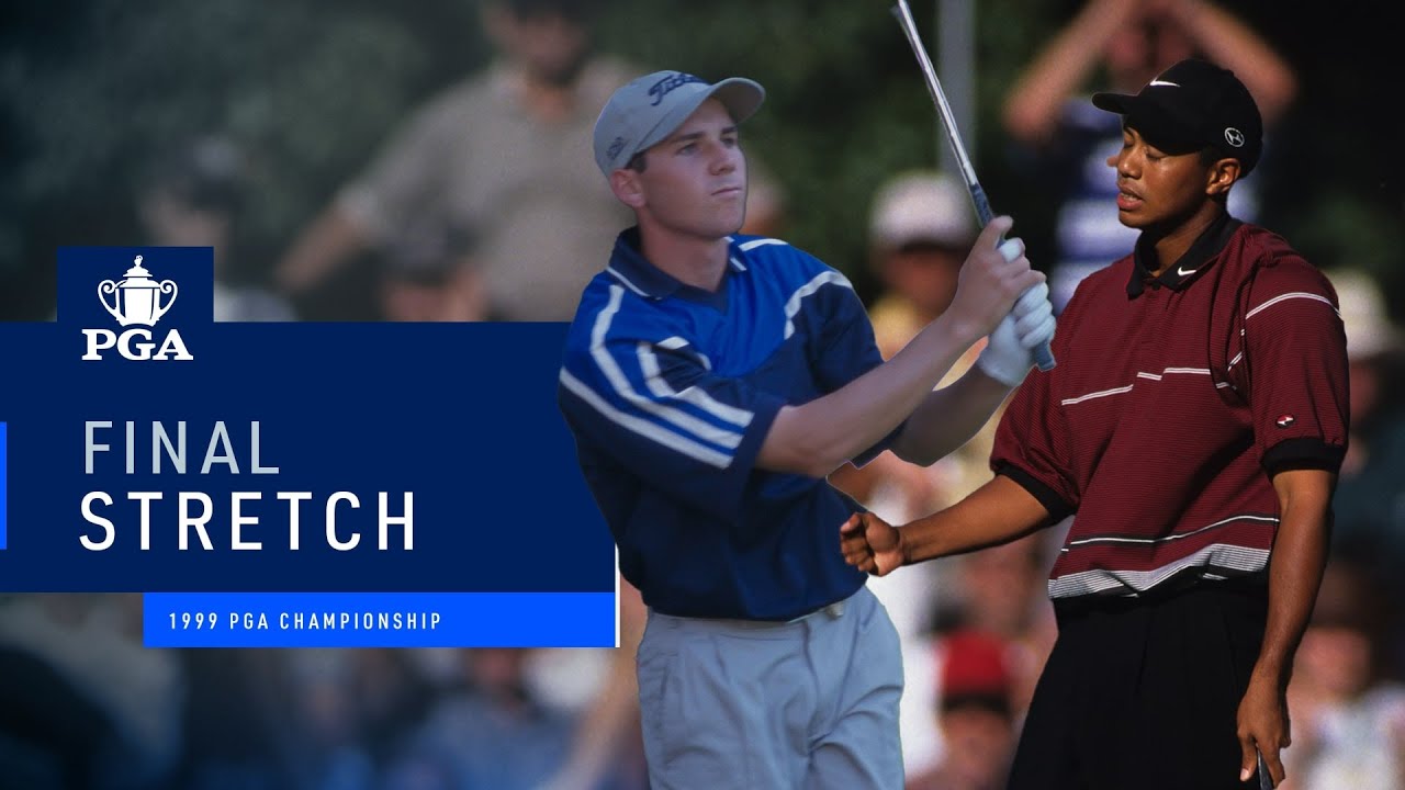 Tiger Woods vs. Sergio Garcia Final 3 Holes | 1999 PGA Championship Round 4