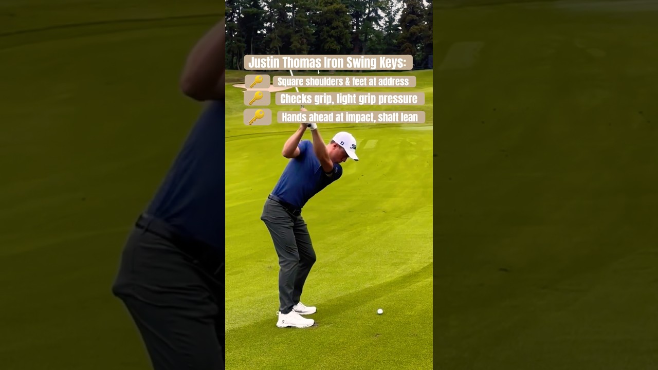 Justin Thomas Iron Play Secrets ⛳️ | Ball-Striking Keys Explained
